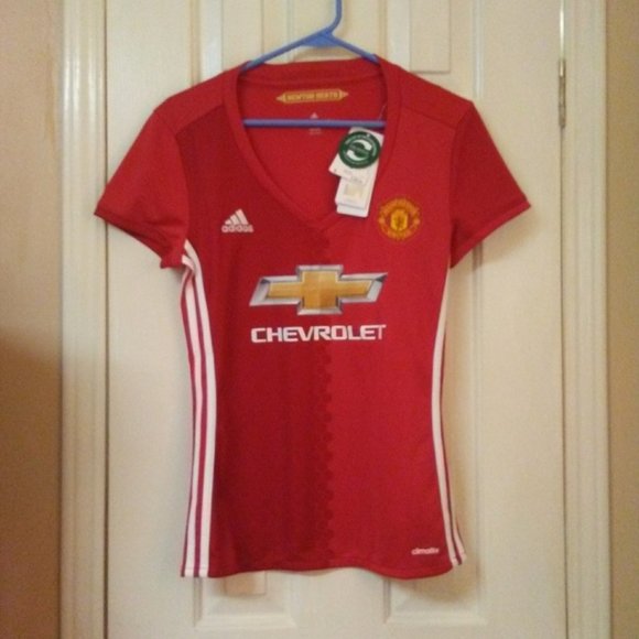 adidas Tops - NWT Adidas Manchester United Home Jersey
